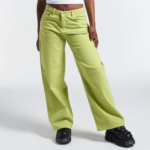 The Ragged Priest Denim - Ragged Priest Release Lime Jean Size 34